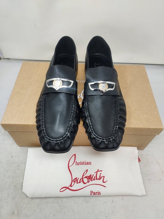 Christian Louboutin MENS Mocallista Black Loafer main image 5